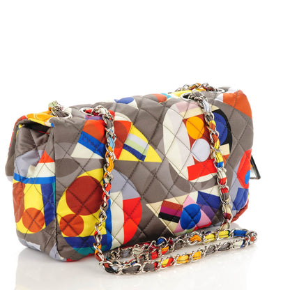 Chanel Nylon Printed Small Coco Color Flap Multicolor 3 of 9
