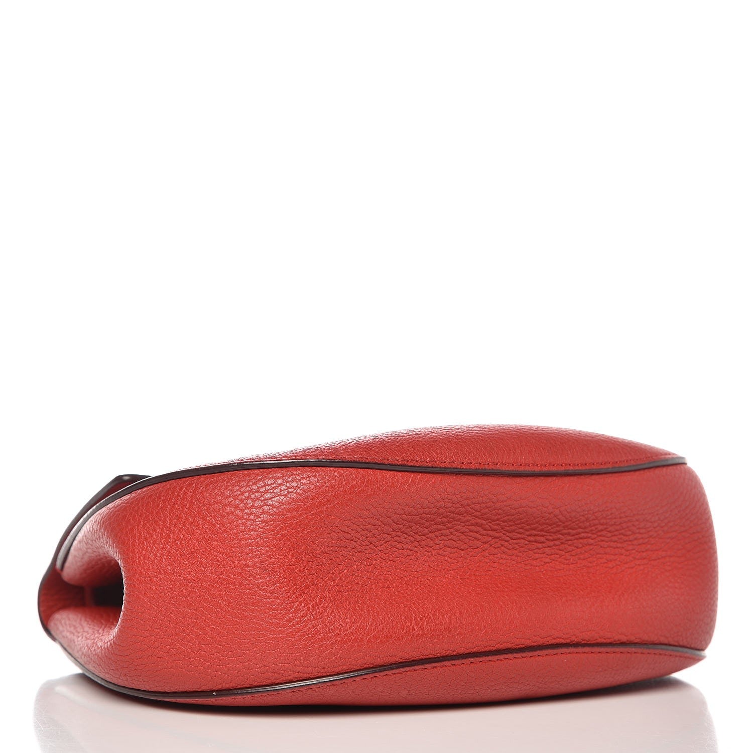Chloe Grained Lambskin Medium Drew Shoulder Bag Plaid Red 4 of 12
