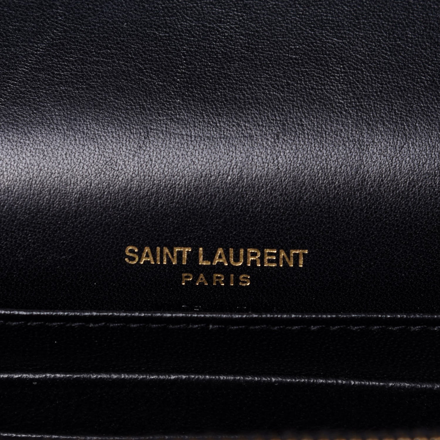 Saint Laurent Patent Monogram Kate Belt Bag Black 6 of 11