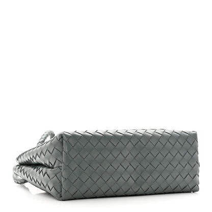 Bottega Veneta Nappa Intrecciato Medium Andiamo Shoulder Bag Slate 4 of 11