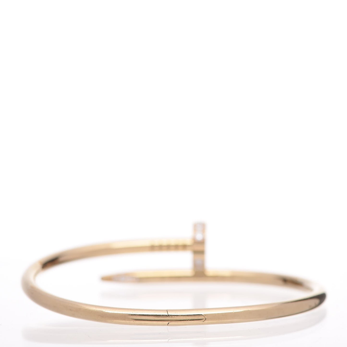 18K Yellow Gold Diamond Juste Un Clou Bracelet 17