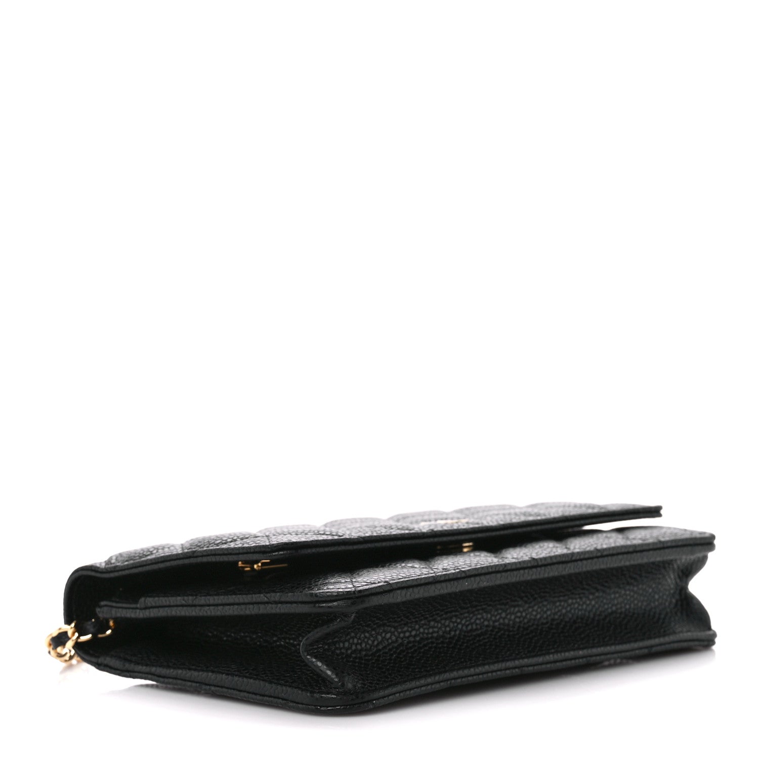 Chanel Caviar Quilted Wallet on Chain WOC Black 4 of 12