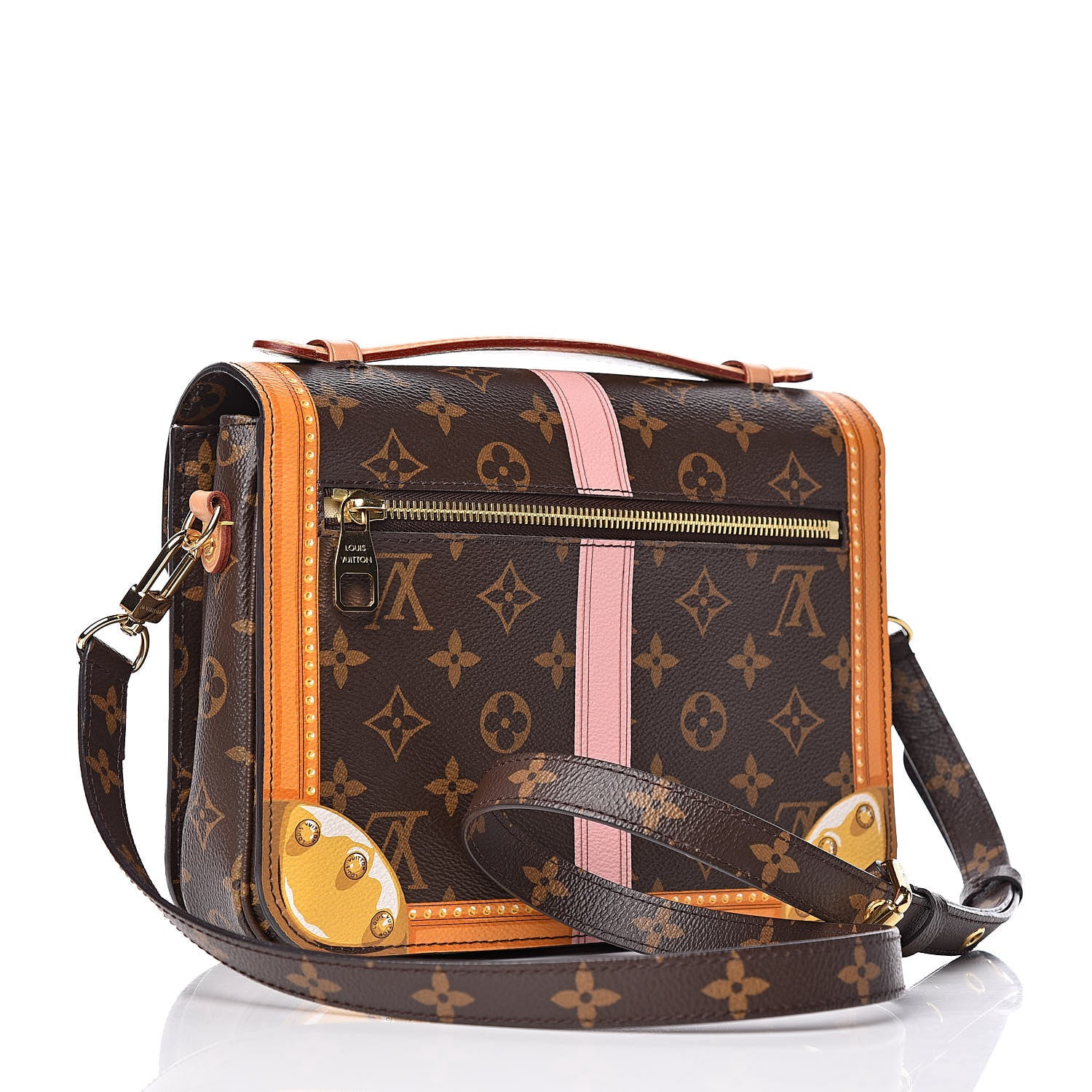 Louis Vuitton Monogram Summer Trunks Pochette Metis 3 of 11