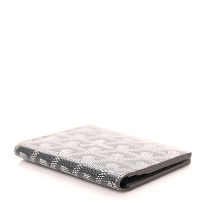 Goyard Goyardine Saint Marc Folding Card Case Grey 4 of 6