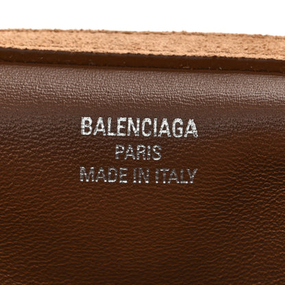 Balenciaga Waxed Suede Calfskin Medium Rodeo Top Handle Handbag Camel 7 of 13