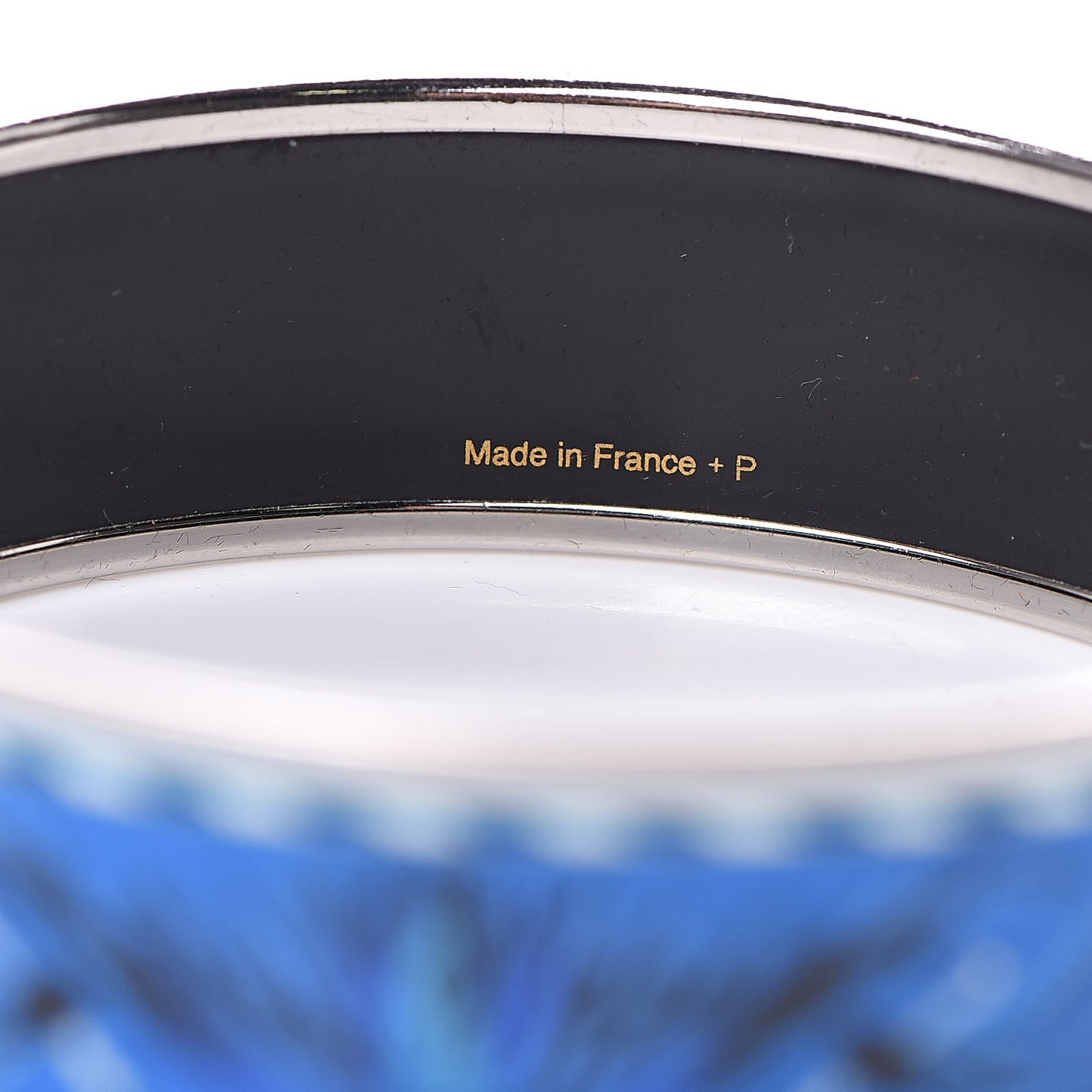 Enamel Printed Wide Brazil Bracelet 65