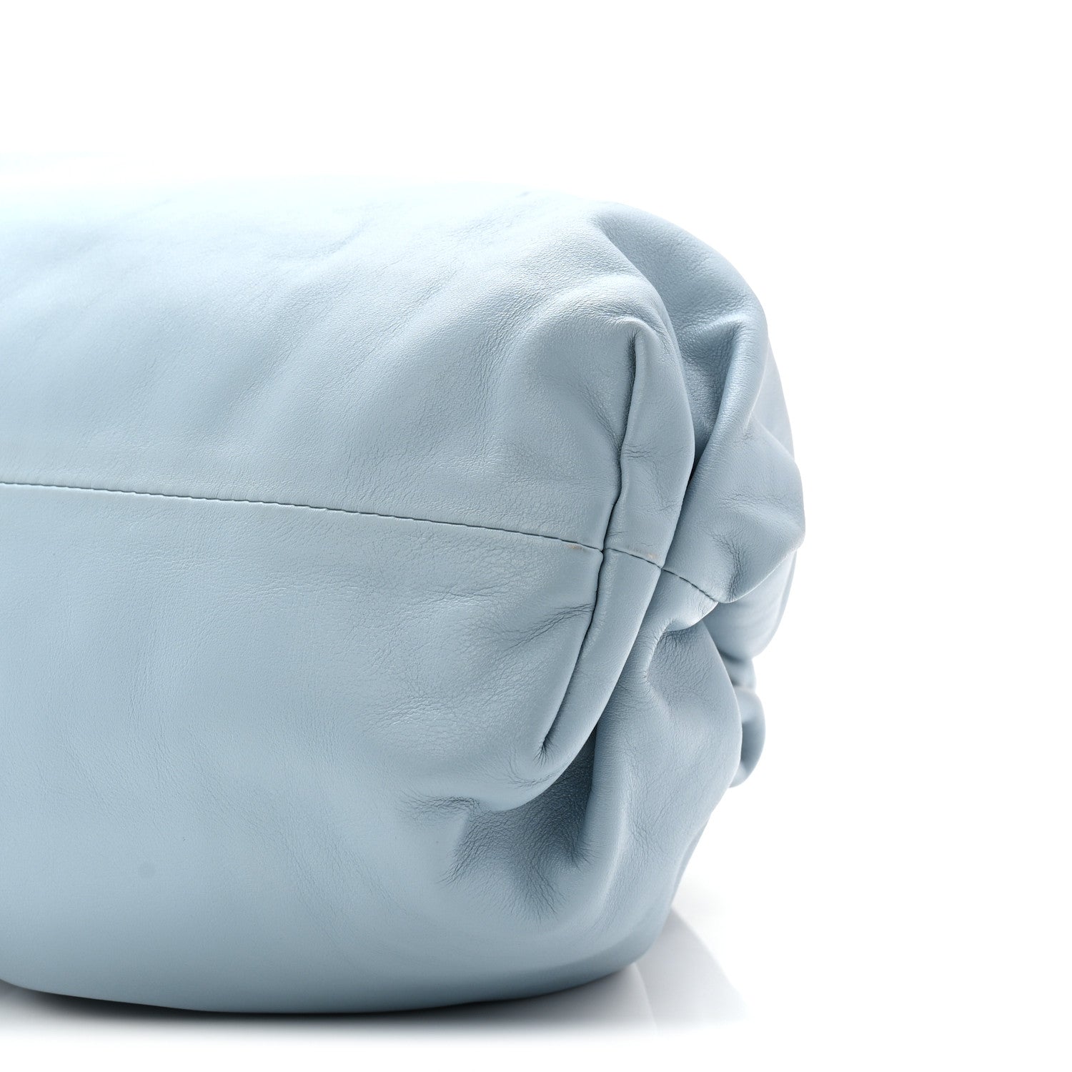 Bottega Veneta Smooth Butter Calf The Pouch Oversized Clutch Ice 10 of 10