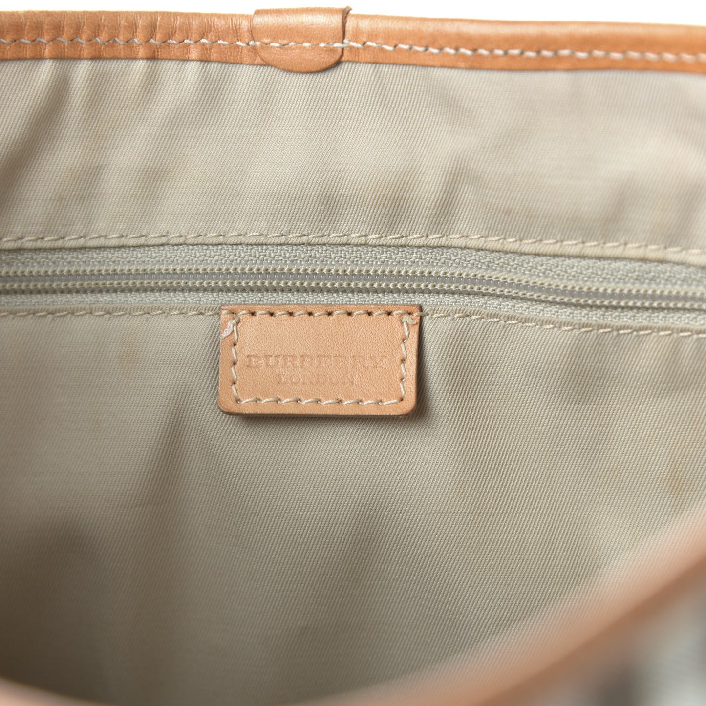 House Check Shoulder Bag Blue