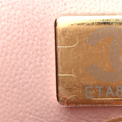 Chanel Caviar Quilted Mini Coco Handle Flap Light Pink 7 of 9