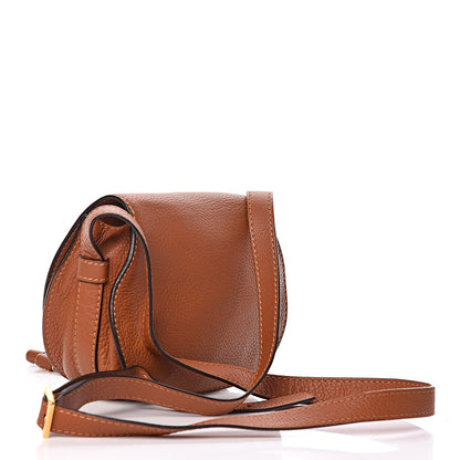 Chloe Calfskin Mini Marcie Round Crossbody Bag Tan 3 of 10