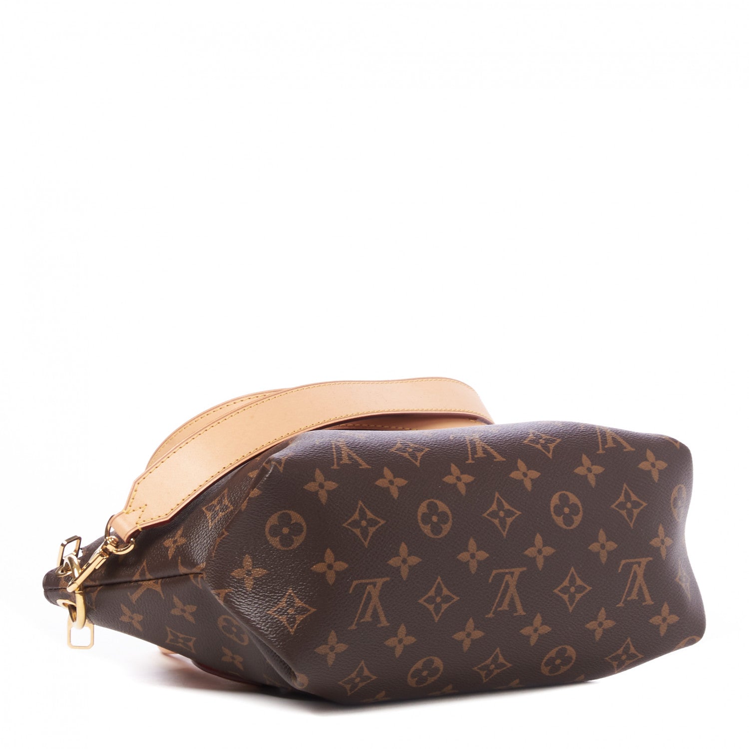 Louis Vuitton Monogram Flower Zipped Tote PM Beige 3 of 8