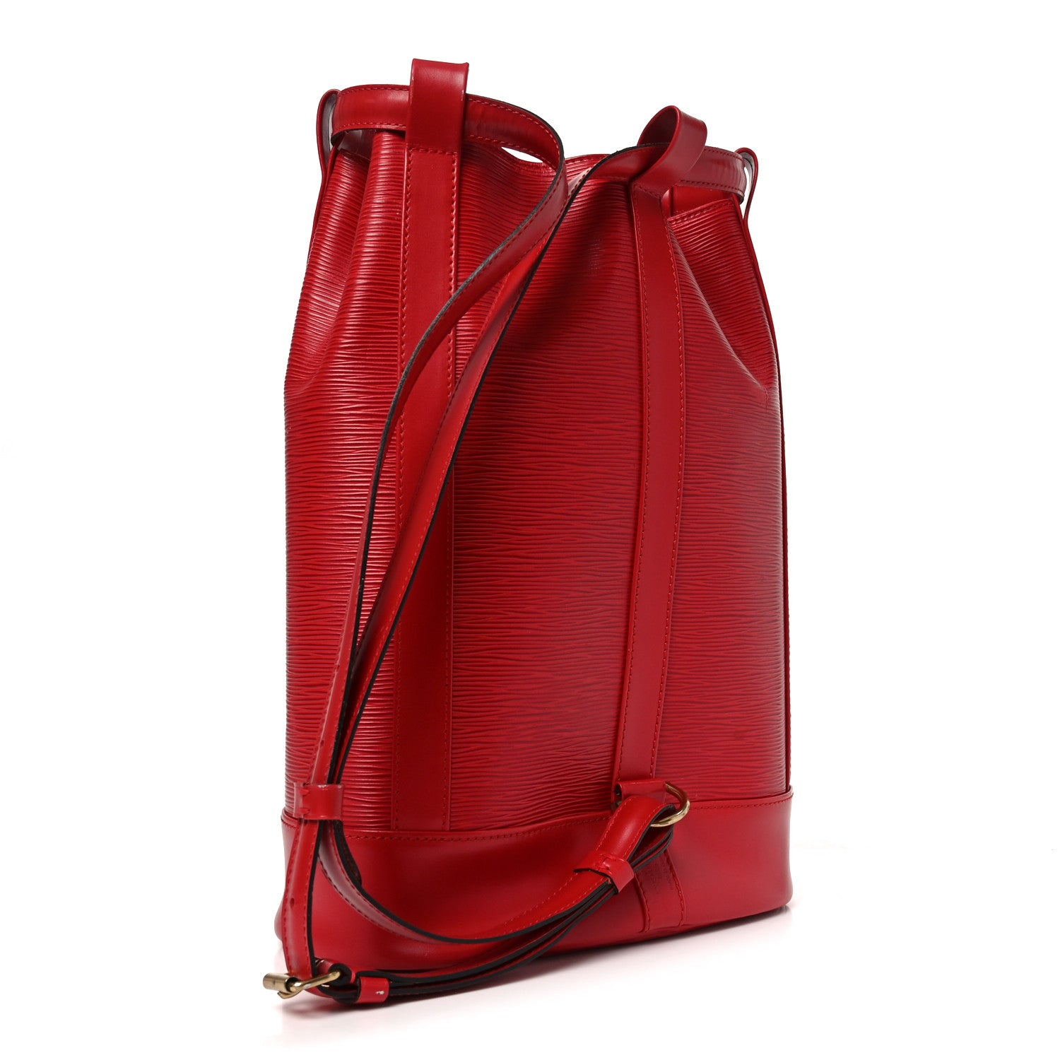 Louis Vuitton Epi Randonnee PM Castillan Red 3 of 9