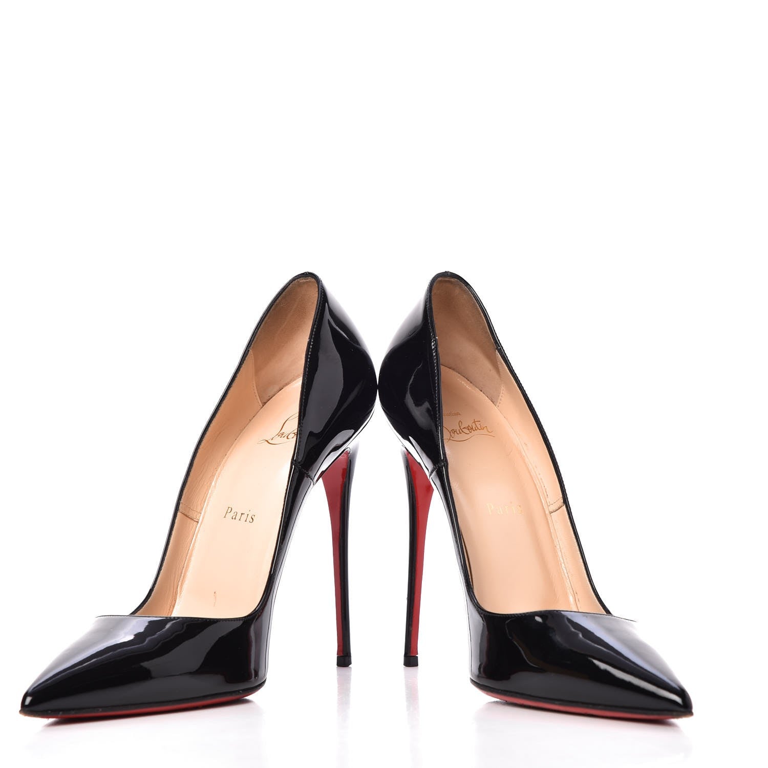 Christian Louboutin Patent So Kate 120 Pumps 40 Black 6 of 12