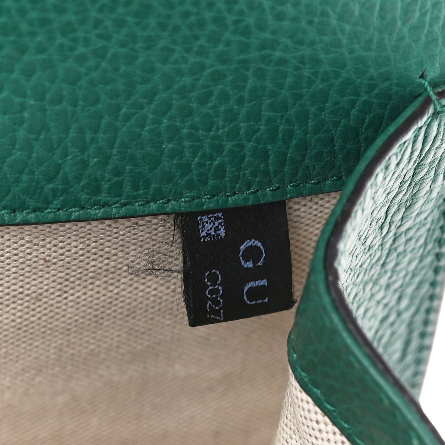Pebbled Calfskin Small Dionysus Shoulder Bag Emerald