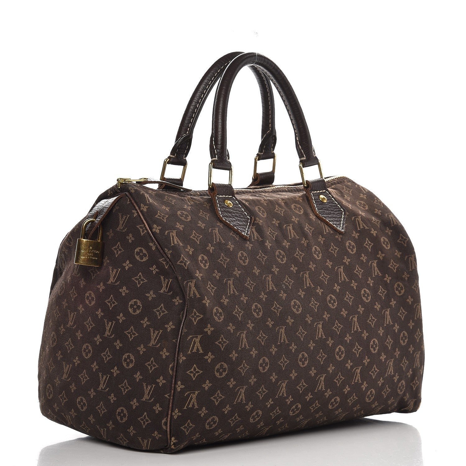 Louis Vuitton Mini Lin Speedy 30 Ebene 3 of 13