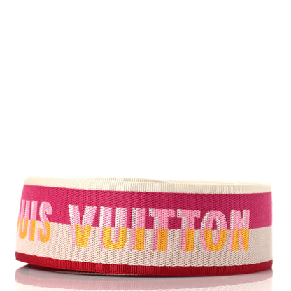 Louis Vuitton Jacquard Speedy Bandouliere 20 Shoulder Strap Fuchsia 2 of 3