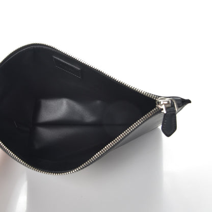 Givenchy Calfskin Cobra Print Zip Pouch Black 5 of 8