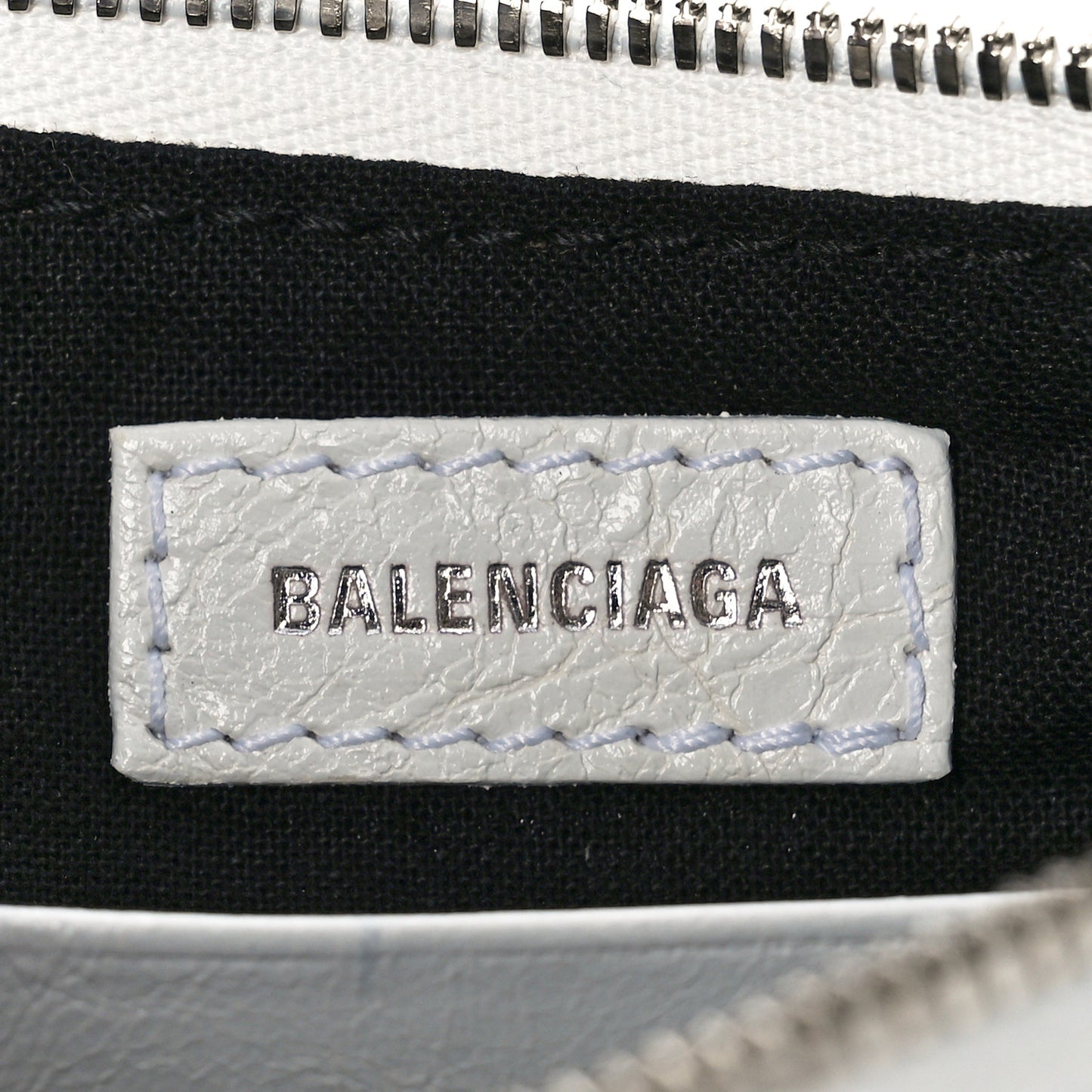 Agneau Arena Le Cagole Mini Purse With Chain Optic White
