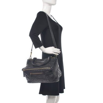 Givenchy Tumbled Sheepskin Medium Pandora Black 2 of 17