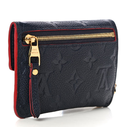 Louis Vuitton Empreinte Key Pouch Marine Rouge 3 of 10