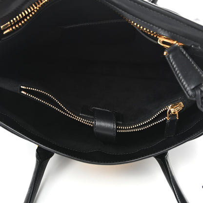 Tom Ford Smooth Calfskin Medium Icon Bag Black 5 of 8