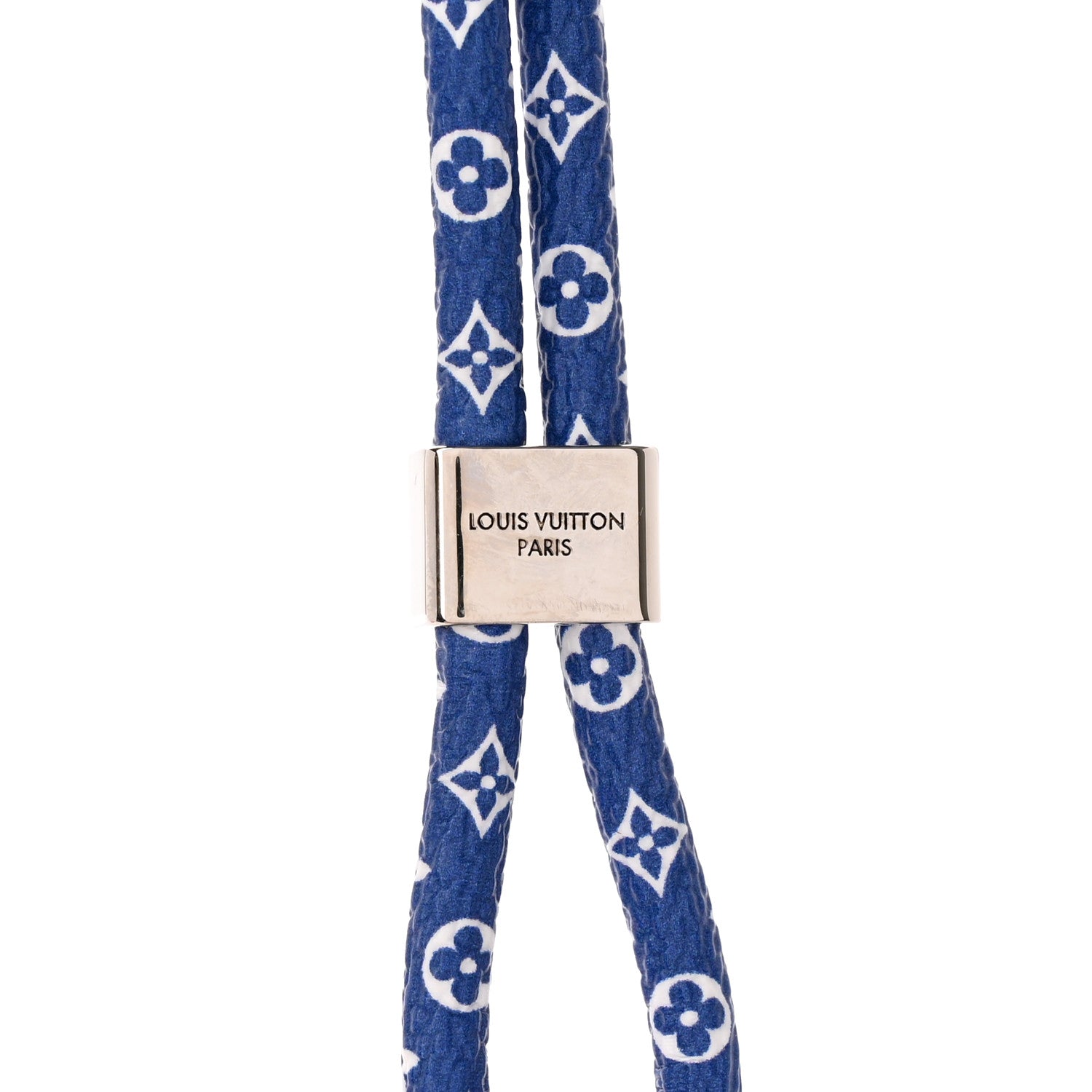 Louis Vuitton Monogram Silicone Louise Phone Holder Blue 3 of 7