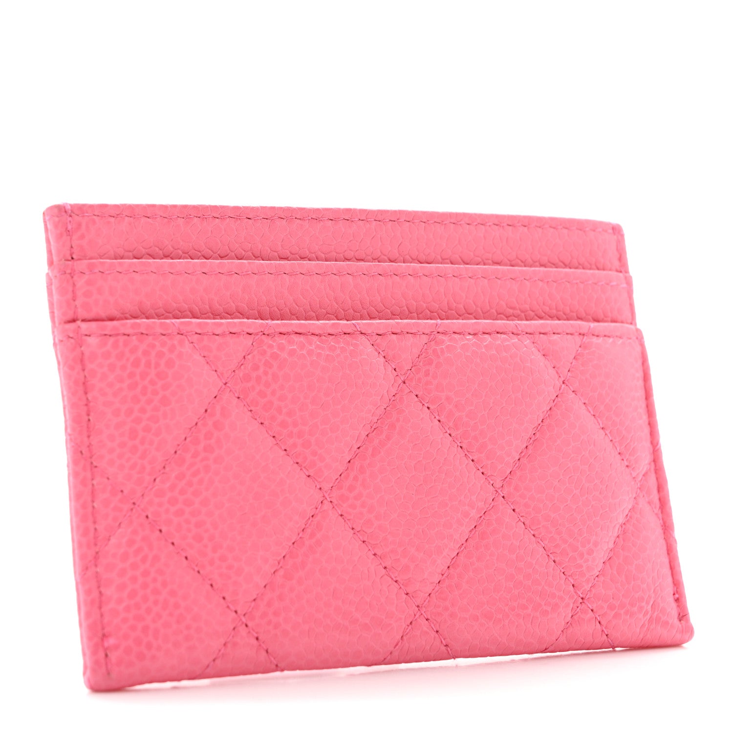 Chanel Caviar Quilted Incognito Card Holder Pink 3 of 12