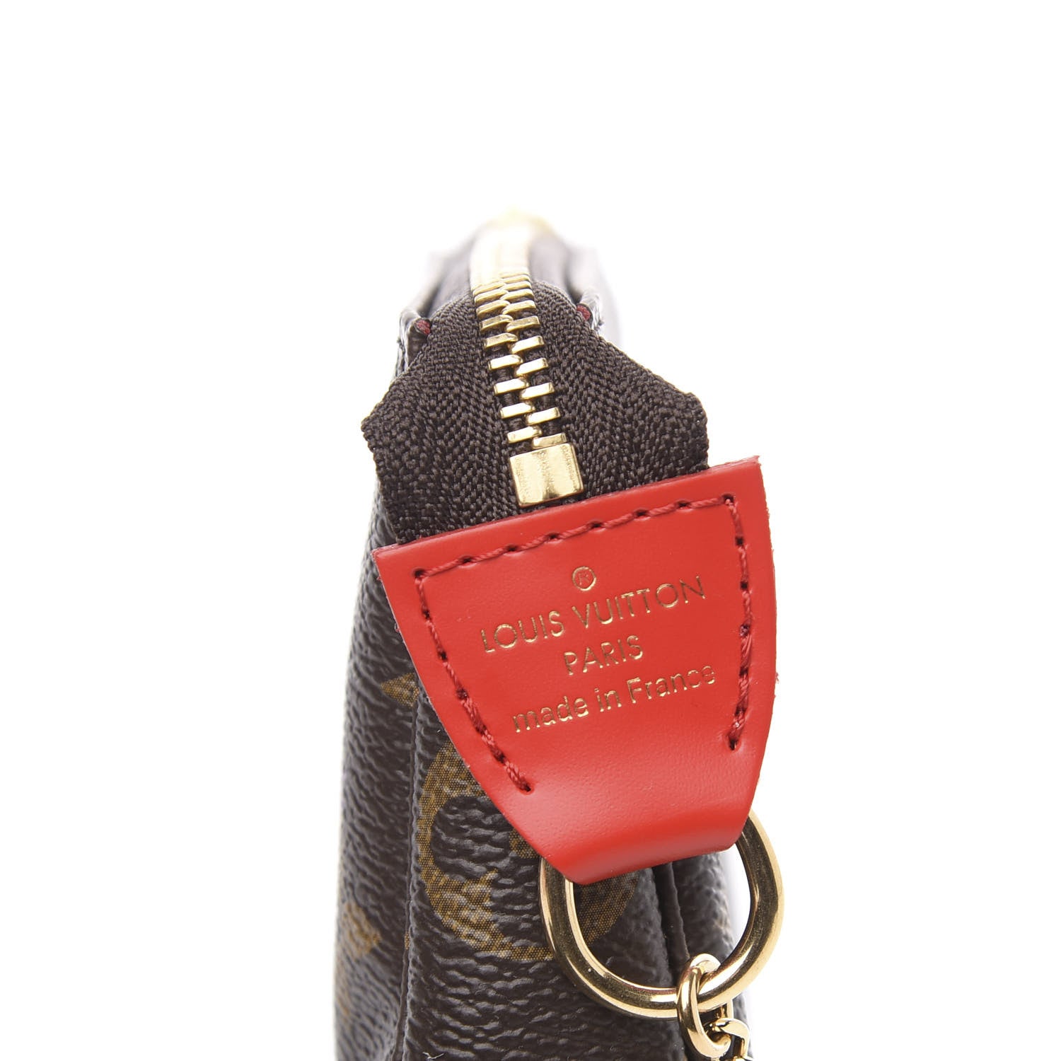 Louis Vuitton Monogram 2020 Christmas Animation Bumper Cars Mini Pochette Accessories Coquelicot 5 of 7