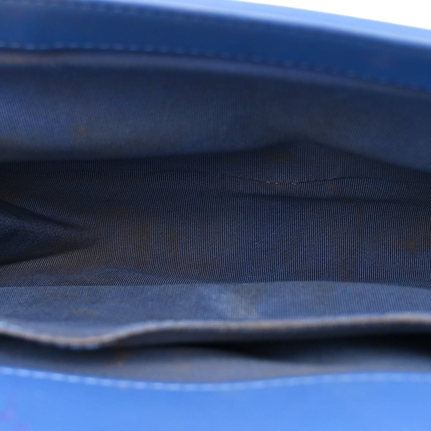 Lambskin Quilted Medium Boy Flap Blue