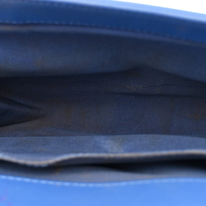 Chanel Lambskin Quilted Medium Boy Flap Blue 5 of 19