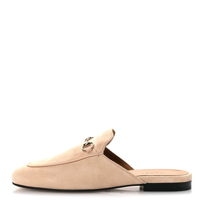 Gucci Suede Womens Princetown Slippers 38.5 Rose Dust 1 of 11