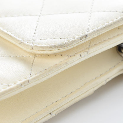 Chanel Lambskin Quilted Mini Crossing Times White 12 of 12