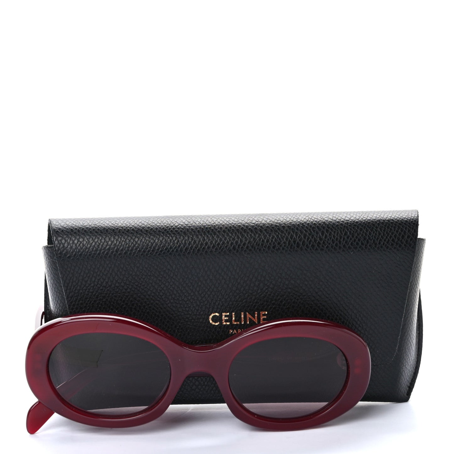 Acetate Triomphe 01 Sunglasses CL 40194U Milky Burgundy
