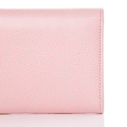 Chanel Caviar Timeless CC Large Gusset Flap Wallet Rose Pale 13 of 13