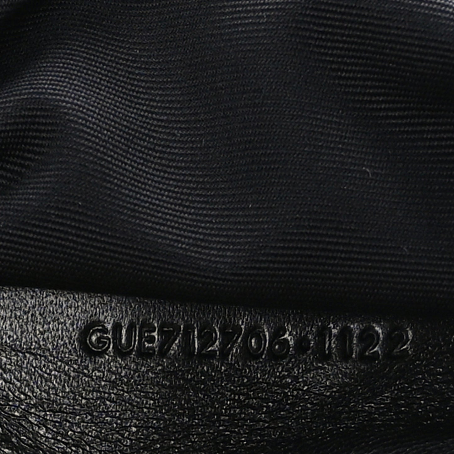 Lambskin Monogram Small Sade Tube Bag Black