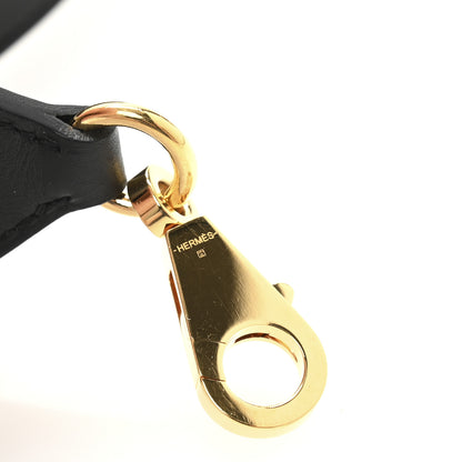 Hermes Swift Epsom Pocket Kelly Shoulder Strap Black 7 of 9