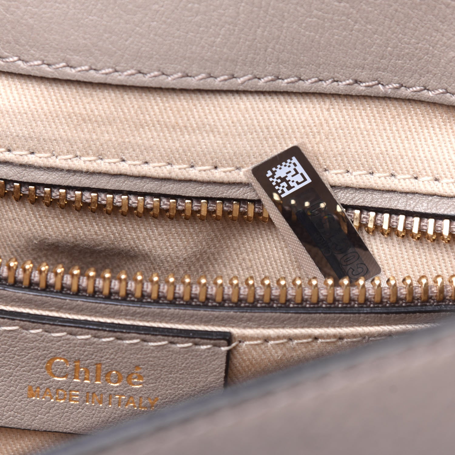 Chloe Suede Calfskin Small Faye Backpack Motty Grey 7 of 10