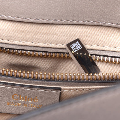 Chloe Suede Calfskin Small Faye Backpack Motty Grey 7 of 10