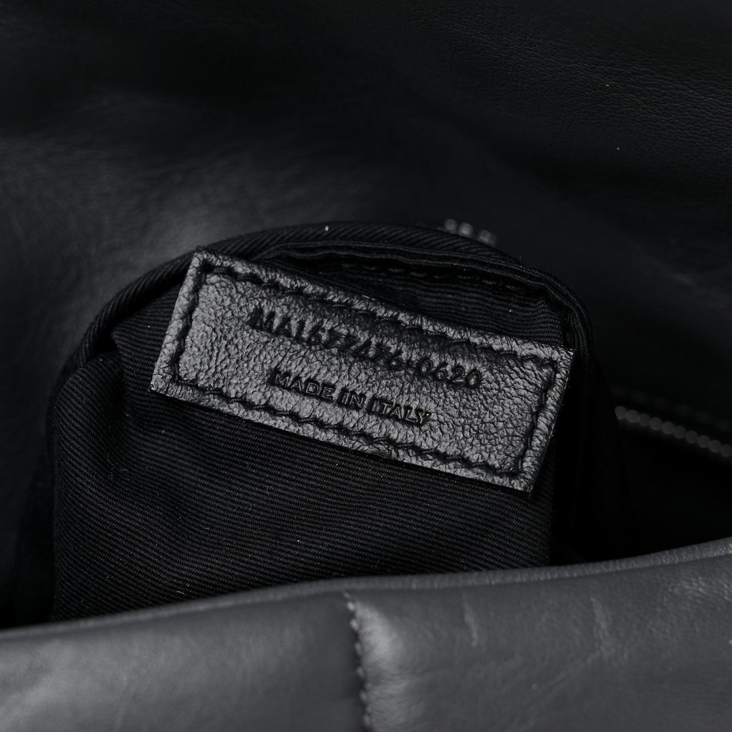 Saint Laurent Lambskin Quilted Small Loulou Puffer Monogram Chain Satchel Storm 7 of 11