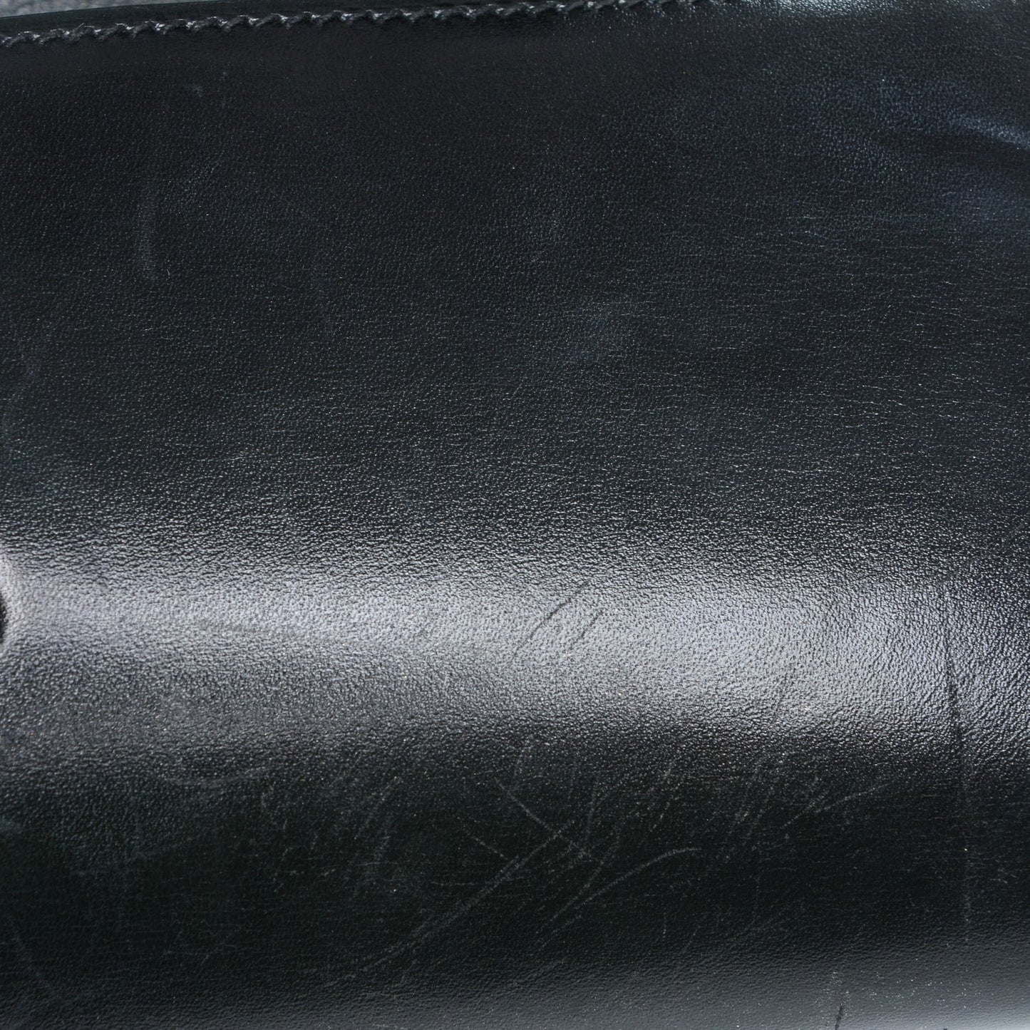 Tadelakt Egee Clutch Black