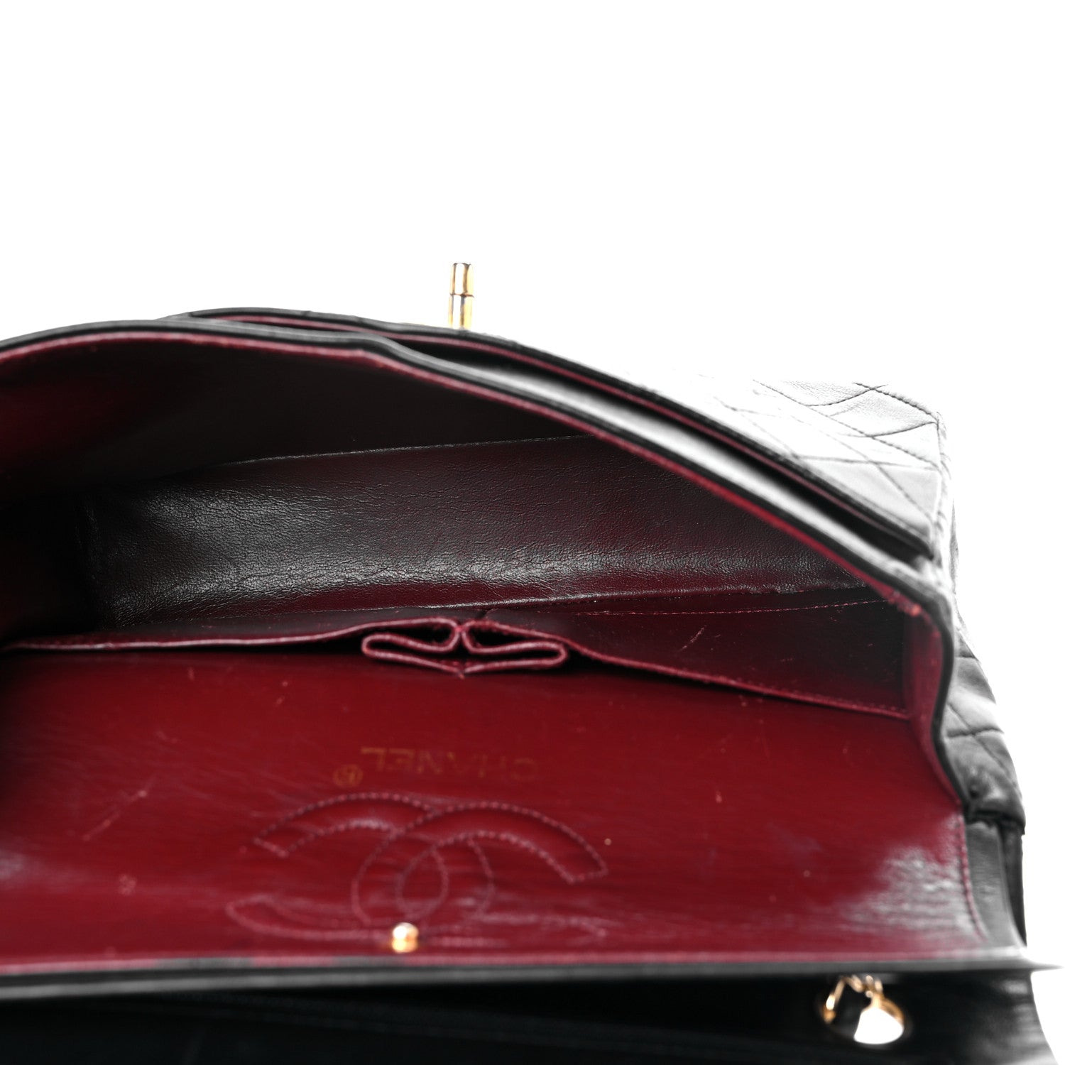 Chanel Lambskin Quilted Small Double Flap Black 5 of 25