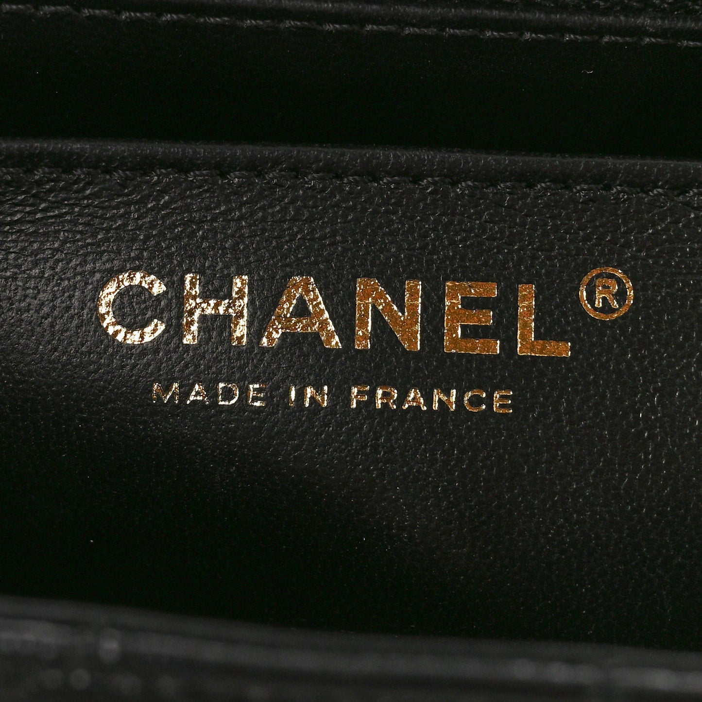 Lambskin Quilted Mini Strass On Top Flap Black