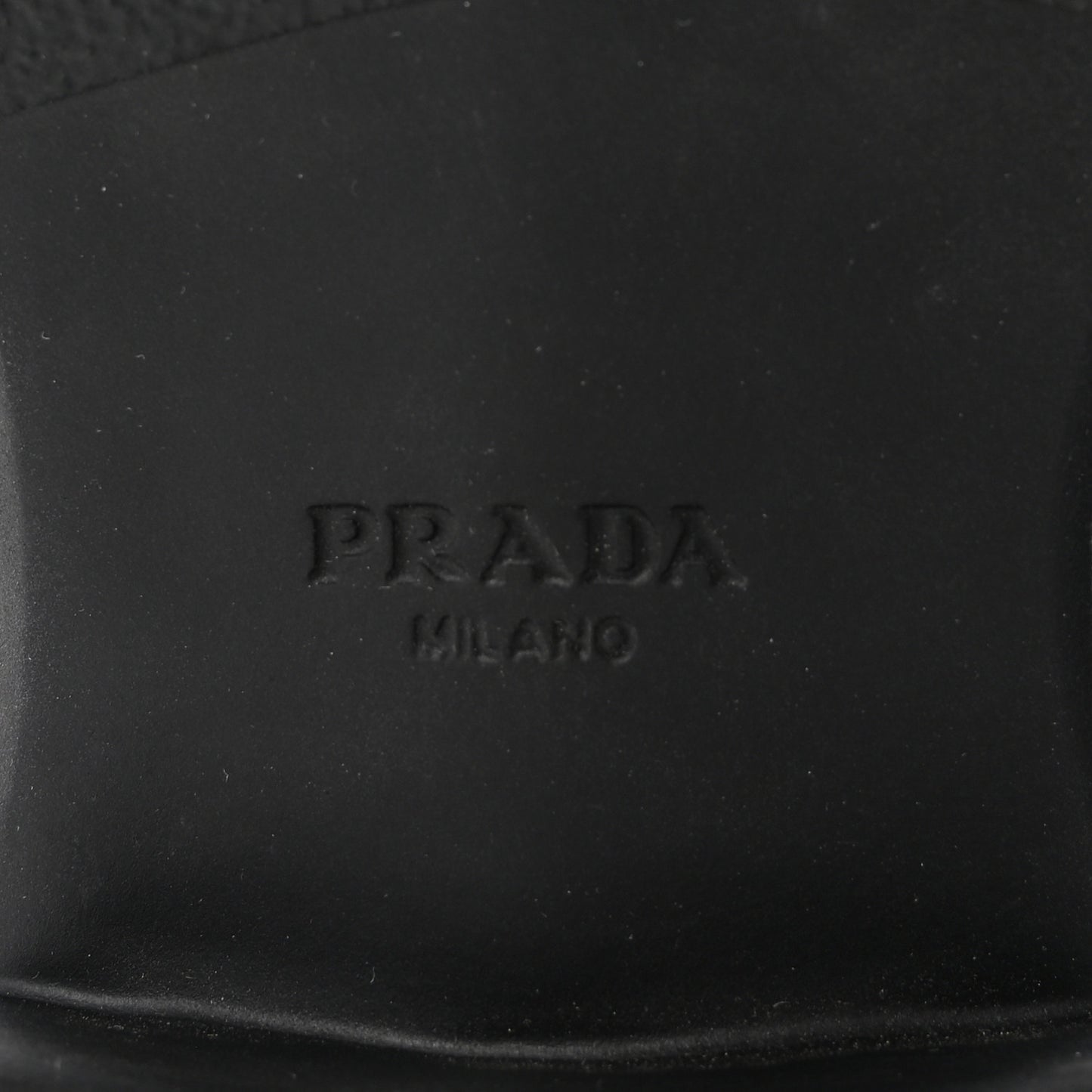 Spazzolato Metal Triangle Logo 50mm Loafers 39 Black