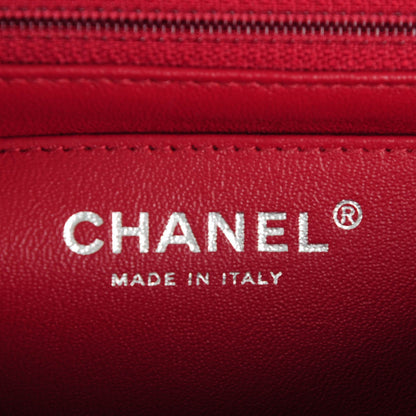 Chanel Patent Calfskin Quilted Mini Rectangular Flap Red 7 of 8