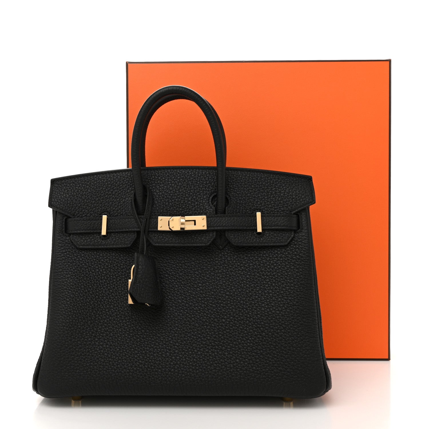 Hermes Togo Birkin 25 Black 10 of 10