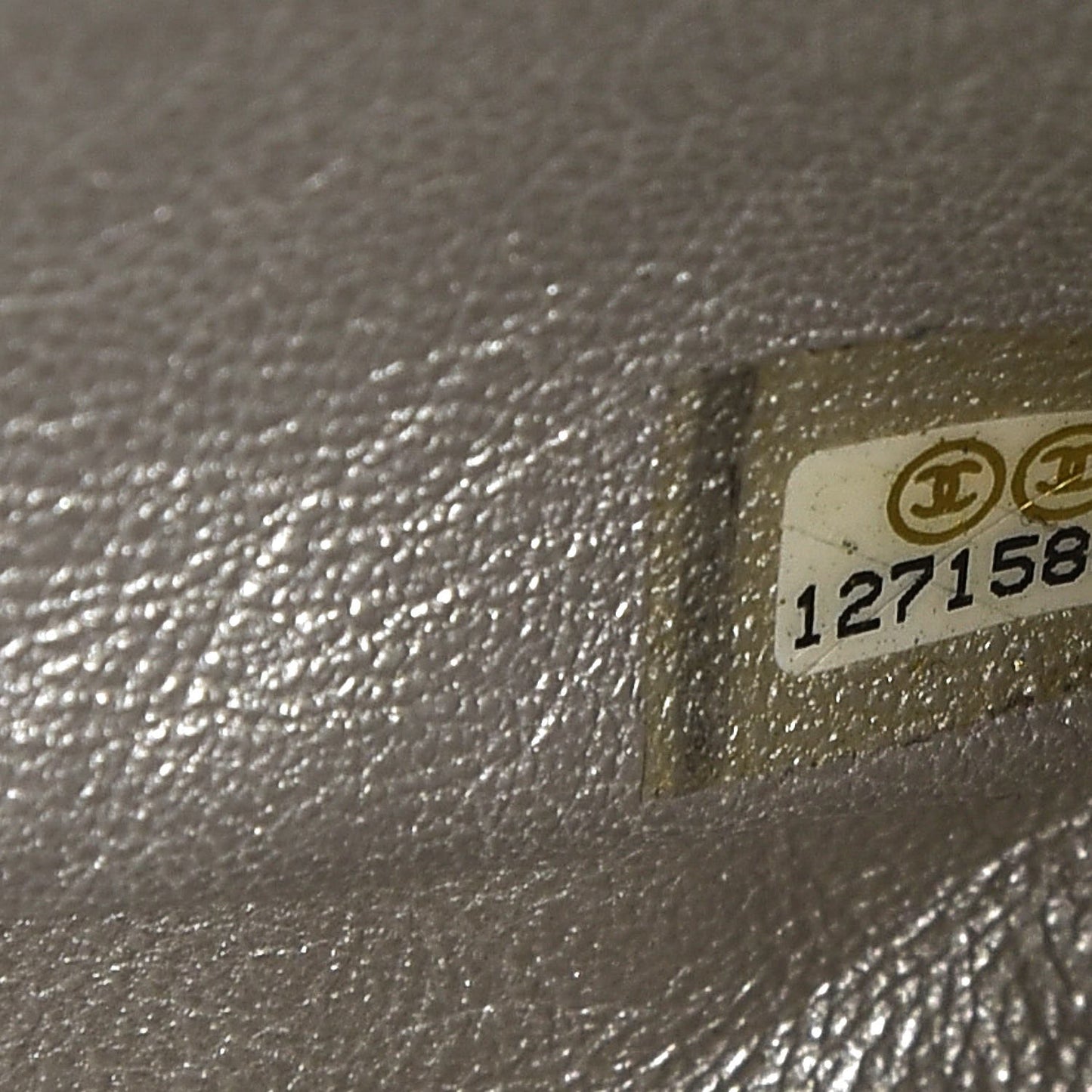 Metallic Lambskin Quilted 2.55 Reissue 227 Flap Silver