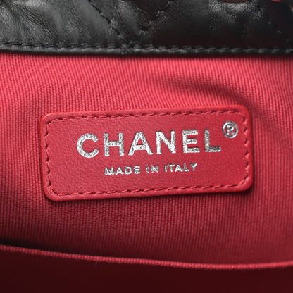 Chanel Aged Calfskin Quilted Small Gabrielle Backpack Black 6 of 10