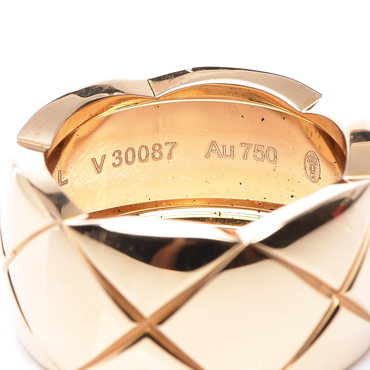 18K Yellow Gold Medium Coco Crush Ring 52 6