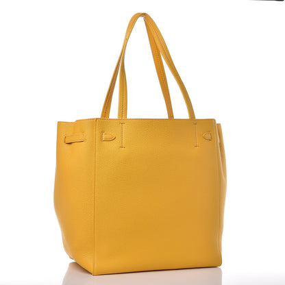 Celine Soft Grained Calfskin Small Belt Cabas Phantom Sunflower 3 of 7