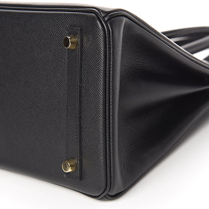 Hermes Epsom Birkin 30 Black 10 of 12